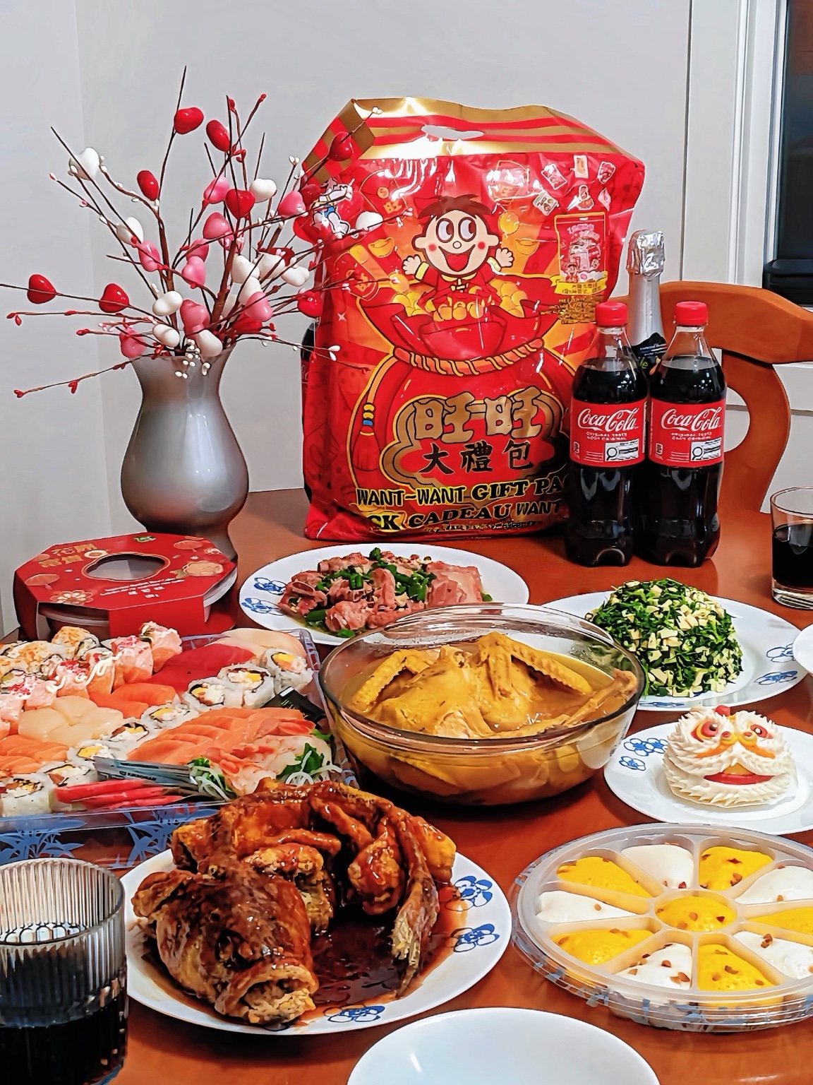 T&T Lunar New Year family feast